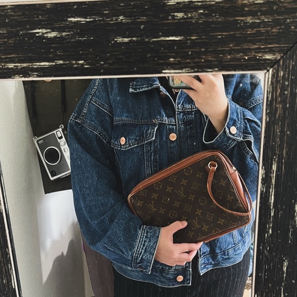 AUTHENTIC LOUIS VUITTON Monogram Brown Wristlet/Clutch Bag - Picture 3 of 17